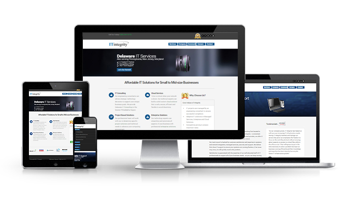 Responsive Website for Technology Company