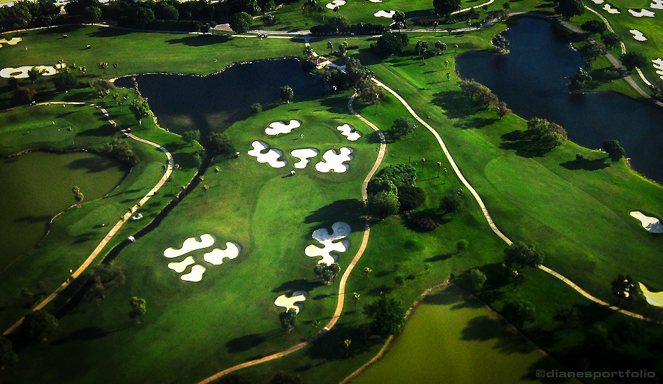 Miami Golf Course Aerial